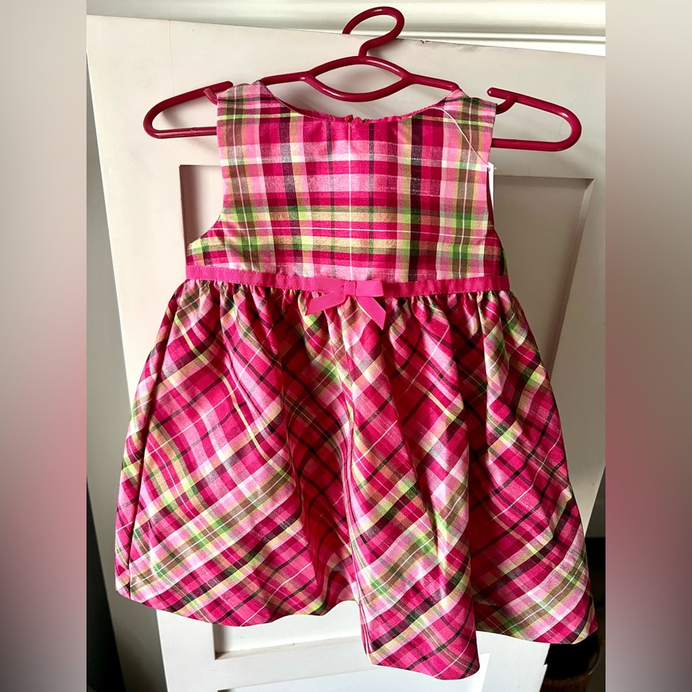 NWT Gymboree Plaid Dress 3-6 months